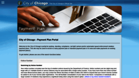 What Parkingtickets.cityofchicago.org website looked like in 2020 (3 years ago)