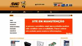 What Papelariadac.com.br website looked like in 2020 (4 years ago)