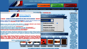 What Pymesdechile.cl website looked like in 2020 (3 years ago)
