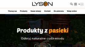 What Pasiekalyson.pl website looked like in 2020 (3 years ago)