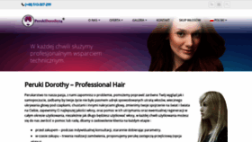 What Perukidorothy24.pl website looked like in 2020 (5 years ago)