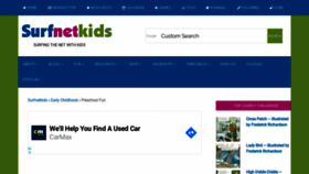 What Preschoolfun.net website looked like in 2020 (3 years ago)