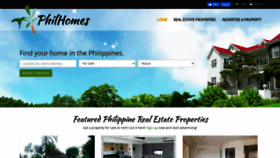 What Philhomes.net website looked like in 2020 (3 years ago)
