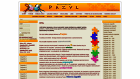 What Pazyl.pl website looked like in 2020 (3 years ago)