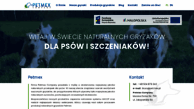 What Petmex.pl website looked like in 2020 (3 years ago)