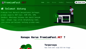 What Premiumfast.net website looked like in 2020 (3 years ago)