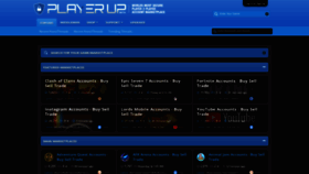 What Playerup.com website looked like in 2020 (3 years ago)