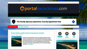 What Portalvacaciones.com website looked like in 2020 (3 years ago)