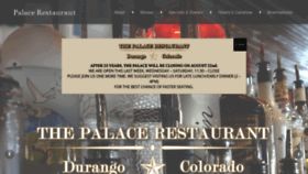 What Palacedurango.com website looked like in 2020 (3 years ago)