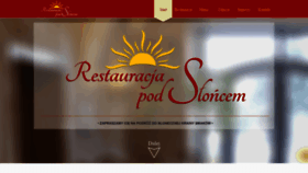 What Podsloncem.pl website looked like in 2020 (4 years ago)