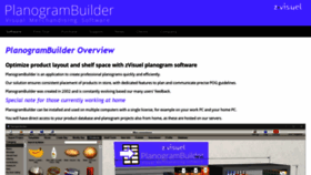 What Planogrambuilder.com website looked like in 2020 (3 years ago)