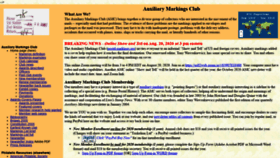 What Postal-markings.org website looked like in 2020 (3 years ago)