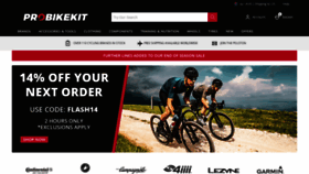 What Probikekit.com.au website looked like in 2020 (3 years ago)