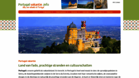 What Portugal-vakantie.info website looked like in 2020 (3 years ago)