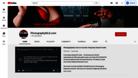 What Photographysilo.com website looked like in 2020 (3 years ago)