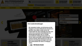 What Pferdekaemper.de website looked like in 2020 (3 years ago)