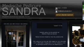 What Pedicure-sandra.nl website looked like in 2020 (3 years ago)