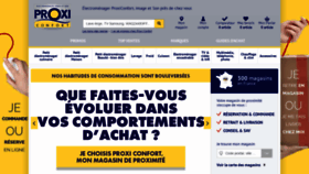 What Proxiconfort.fr website looked like in 2020 (3 years ago)