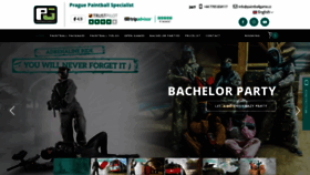 What Paintballgame.cz website looked like in 2020 (3 years ago)