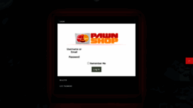 What Pawn-shop.cc website looked like in 2020 (3 years ago)