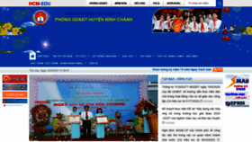 What Pgdbinhchanh.hcm.edu.vn website looked like in 2020 (3 years ago)