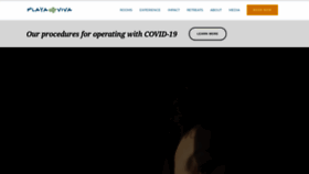 What Playaviva.com website looked like in 2020 (3 years ago)