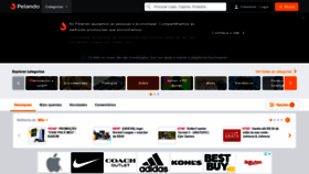 What Pelando.com.br website looked like in 2020 (3 years ago)