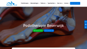 What Podotherapie-beverwijk.nl website looked like in 2020 (3 years ago)
