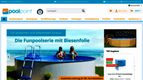 What Poolpoint.de website looked like in 2020 (3 years ago)