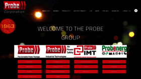 What Probegroup.co.za website looked like in 2020 (3 years ago)