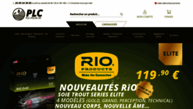 What Plc-peche.fr website looked like in 2020 (3 years ago)
