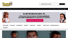 What Pierwszakomunia.pl website looked like in 2020 (3 years ago)