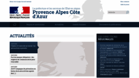 What Paca.gouv.fr website looked like in 2020 (3 years ago)