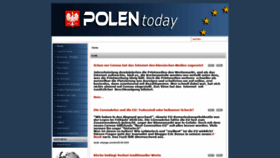 What Polentoday.de website looked like in 2020 (4 years ago)