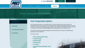 What Priceairfreight.com website looked like in 2020 (3 years ago)