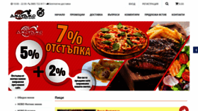 What Pizzadjordjo.com website looked like in 2020 (3 years ago)