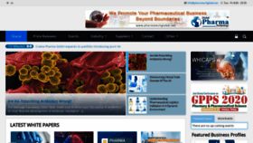 What Pharmatechglobal.net website looked like in 2020 (3 years ago)