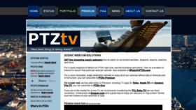 What Ptztv.com website looked like in 2020 (3 years ago)