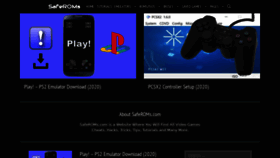 What Ps2gamer.com website looked like in 2020 (3 years ago)