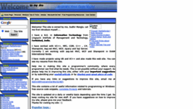 What Programmerworld.net website looked like in 2020 (3 years ago)