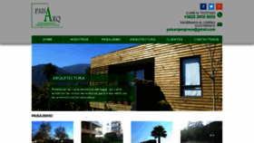 What Paisarq.cl website looked like in 2020 (3 years ago)