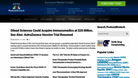 What Prohostbiotech.com website looked like in 2020 (3 years ago)