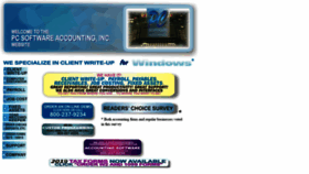 What Pcsai.com website looked like in 2020 (3 years ago)