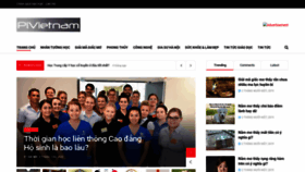What Pivietnam.vn website looked like in 2020 (3 years ago)