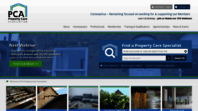 What Property-care.org website looked like in 2020 (3 years ago)