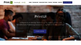 What Printui.com website looked like in 2020 (3 years ago)