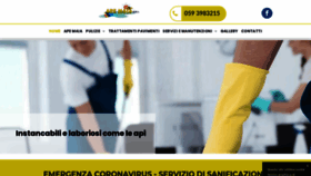 What Pulizieapemaia.com website looked like in 2020 (3 years ago)