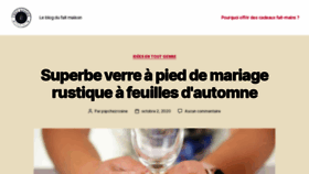 What Pspchezrosine.fr website looked like in 2020 (3 years ago)