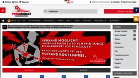 What Pyromarket.pl website looked like in 2020 (3 years ago)
