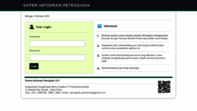 What Petroganik.net website looked like in 2020 (3 years ago)